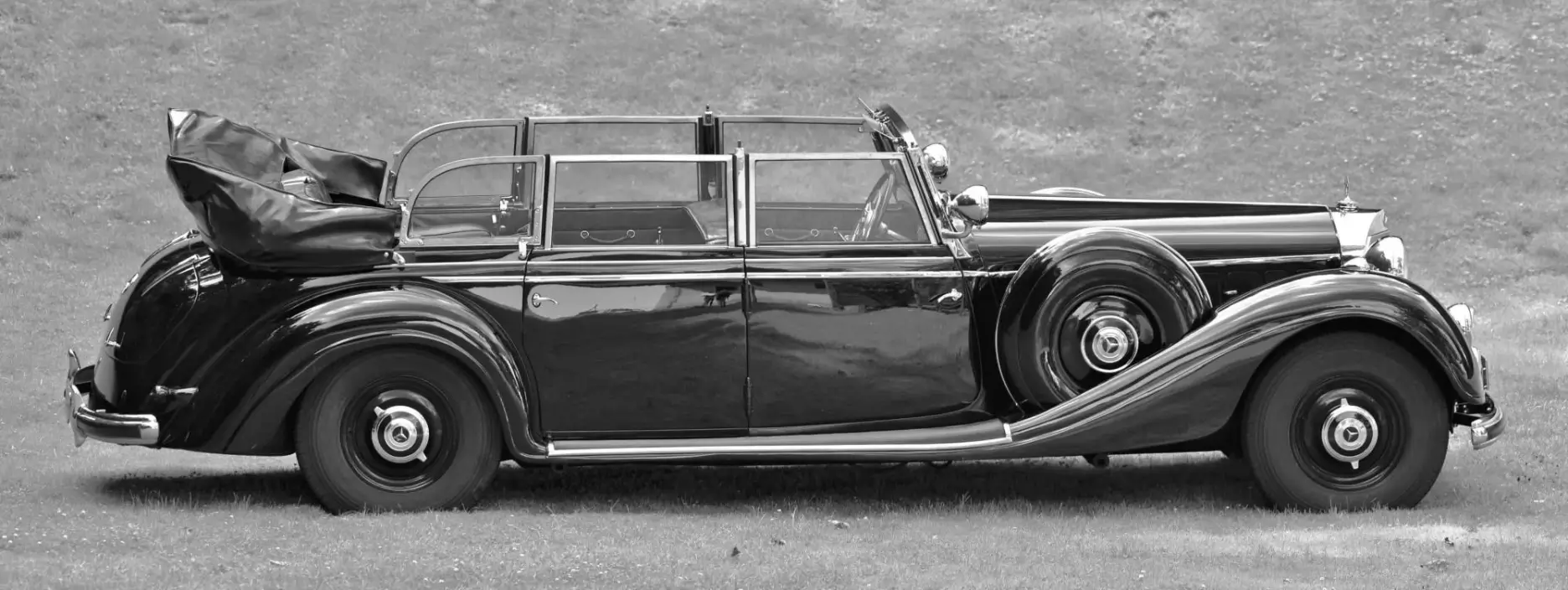 An old 1930s Mercedes Car